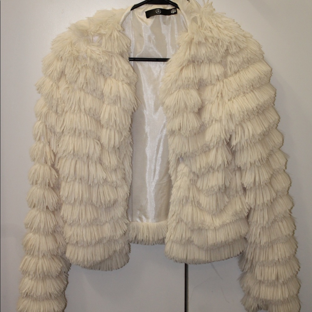 Missguided fur jacket